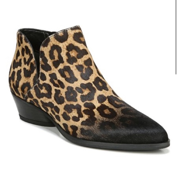 Sarto by Franco Sarto Shellson Leopard Print actual Calf skin size 9.5 - Picture 3 of 13